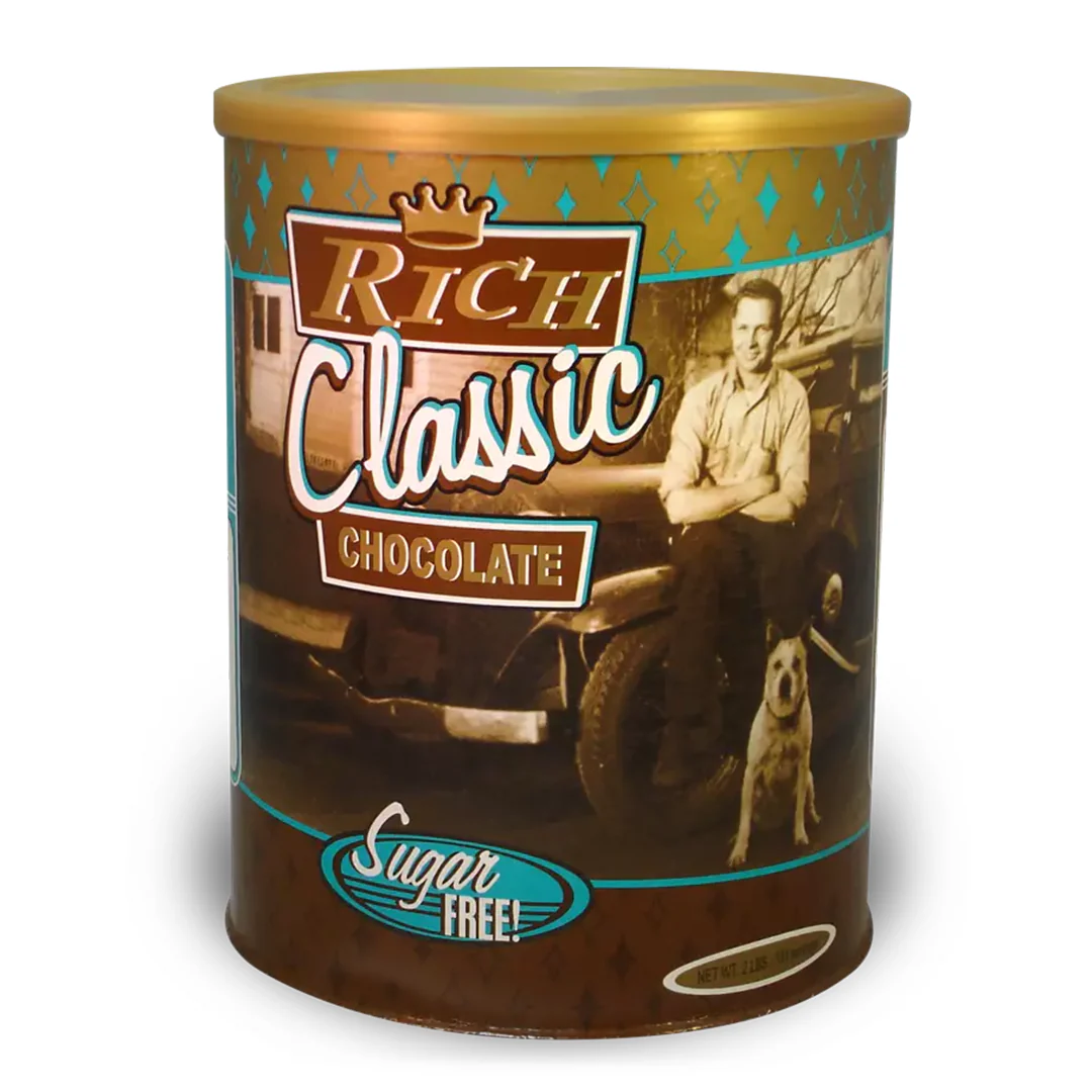 GOSH THAT'S GOOD! BRAND­™ SUGAR FREE RICH CLASSIC CHOCOLATE - 2lb Can